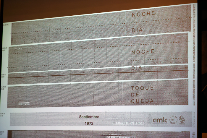 U. DE CHILE DONA SISMOGRAMAS DEL 11 DE SEPTIEMBRE DE 1973 AL MUSEO DE ...